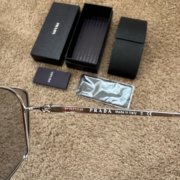 NWT PRADA 58MM Rectangle Colorblock Sunglasses - Picture 9 of 11